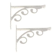 2 Heavy Duty Shelf Brackets, Floating Shelves, Triangular Shelf Brackets, 90