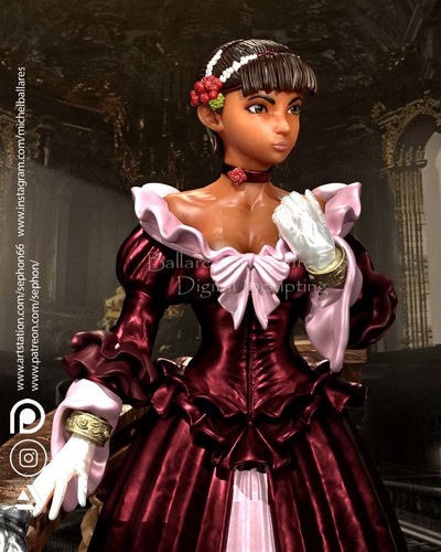 Casca Sculpture(300mm)/3D Printed/Unpainted/Unassembled/Creative Geek - Picture 8 of 11