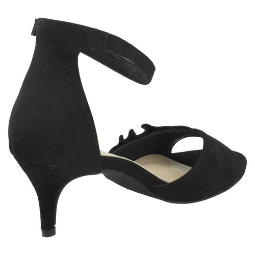 Sale Ladies F1R0847 Peep Toe Evening Court Shoes By Spot On Retail Price £19.99 - Picture 7 of 17