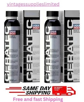 2 Pack Cans Liqui Moly Ceratec CERA TEC Oil Additive 300ml ea. LM2002  3721