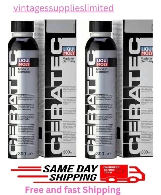 2 Pack Cans Liqui Moly Ceratec CERA TEC Oil Additive 300ml ea. LM2002  3721