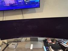 Samsung Odyssey G9 G95SC 49" DQHD OLED Curved Smart Gaming Monitor - Silver