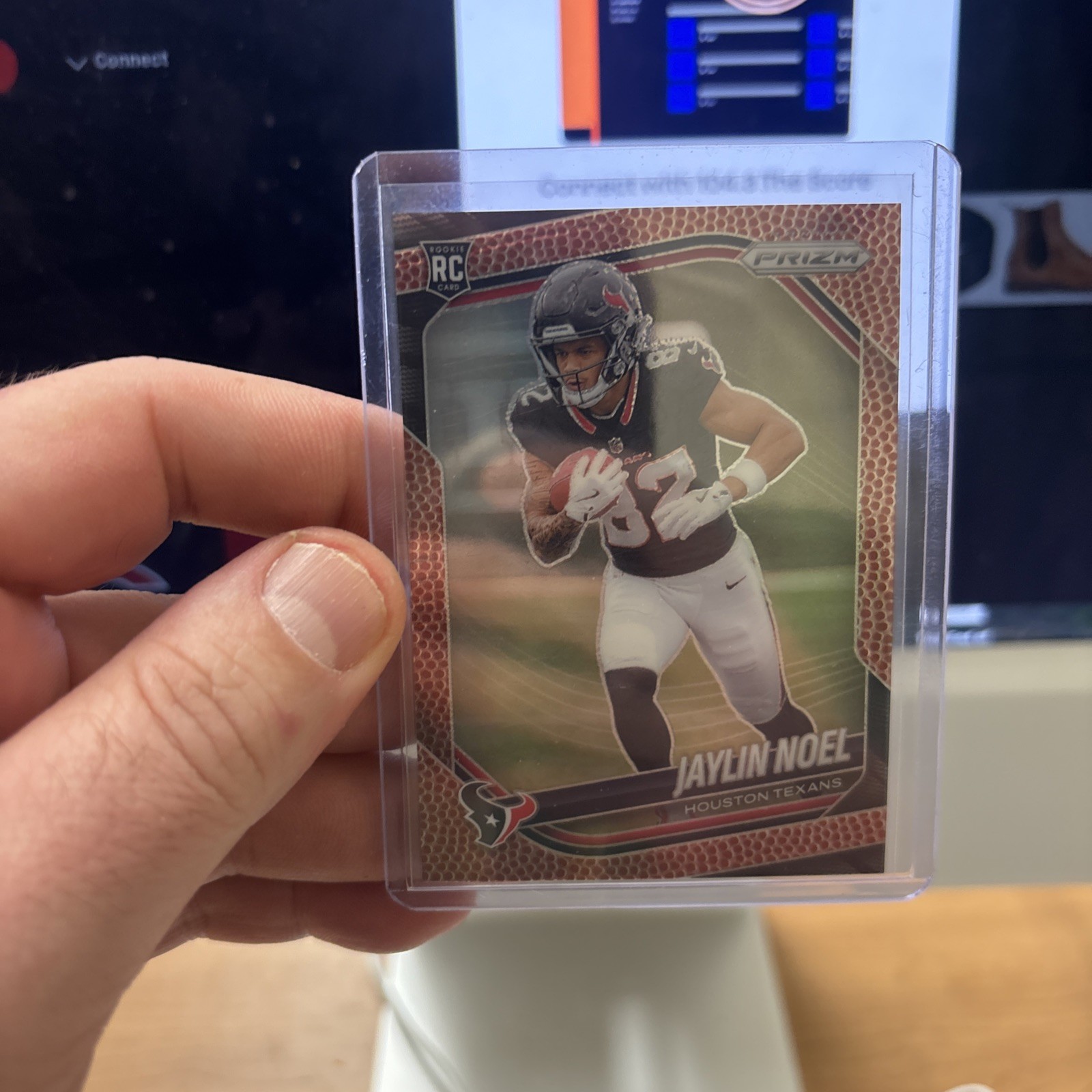 JAYLIN NOEL Rookie 2025 Panini Prizm Pigskin /180 Houston Texans RC #386