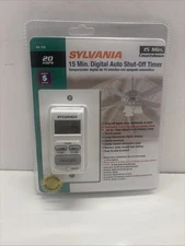 Sylvania 15-Minute Digital Auto Shut-Off Timer 20-Amp SA150 Light Fans Whirlpool