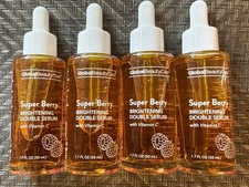 Global Beauty Care Super Berry Brightening Double Serum Vitamin C 1.7oz 4 pack