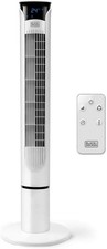 BLACK+DECKER BXEFT49E Ventilatore a Torre Digitale Oscillante, con Telecomando,