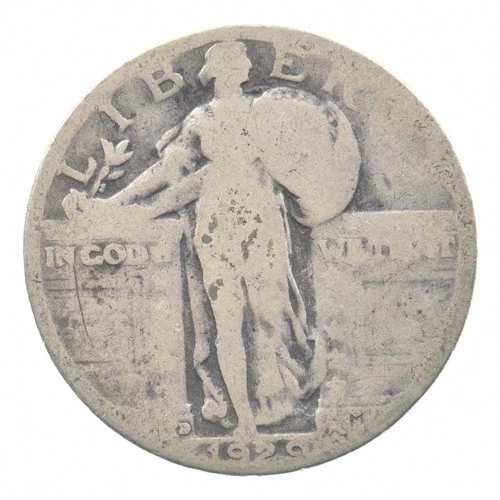 1929-D Standing Liberty Quarter Estate Coin Collection *325