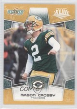 2008 Score Factory Set Yellow Mason Crosby #116 0a1