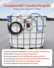 High-Performance 110V DEF Transfer Pump 10.5GPM - Diesel Exhaust Fluid Pump with