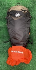 Mammut LTHM 20 Black Unisex Backpack, Hiking, Biking, Running Outdoor Sports.