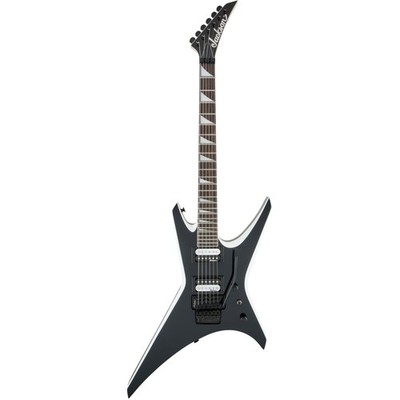 Jackson JS32 Warrior Black with White Bevels - E-Gitarre