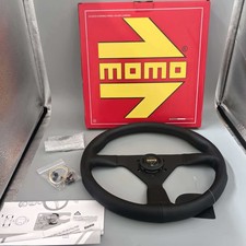Momo Montecarlo 340mm 14 Genuine Leather Thickened Spoke Sport Steering Wheel Momo Montecarlo 340mm 14 Genuine Leather Thickened Spoke Sport Steering Wheel
