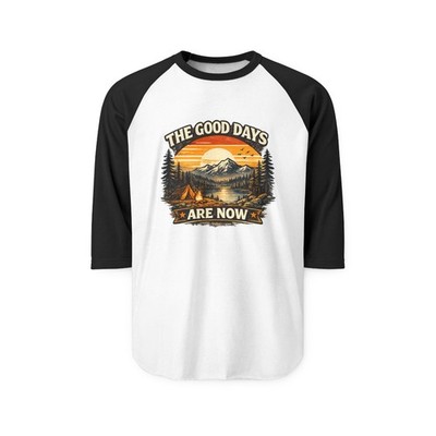 ''The Good Days Are Now'' T-Shirt | white/black