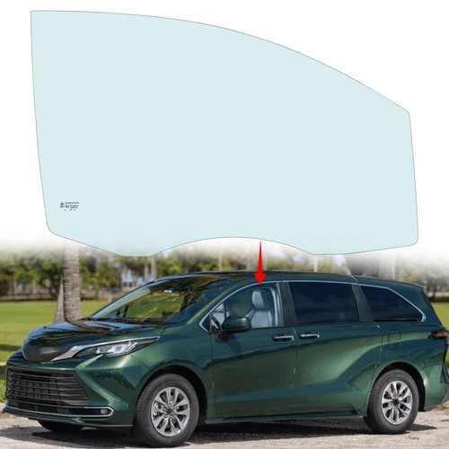 Fits 2011-2020 Toyota Sienna Mini Van Driver Left Side Front Door Window Glass