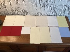 13 Pieces Aida Fabric, From 12 X 12 CMS To 17 X 25 CMS, Various Counts.
