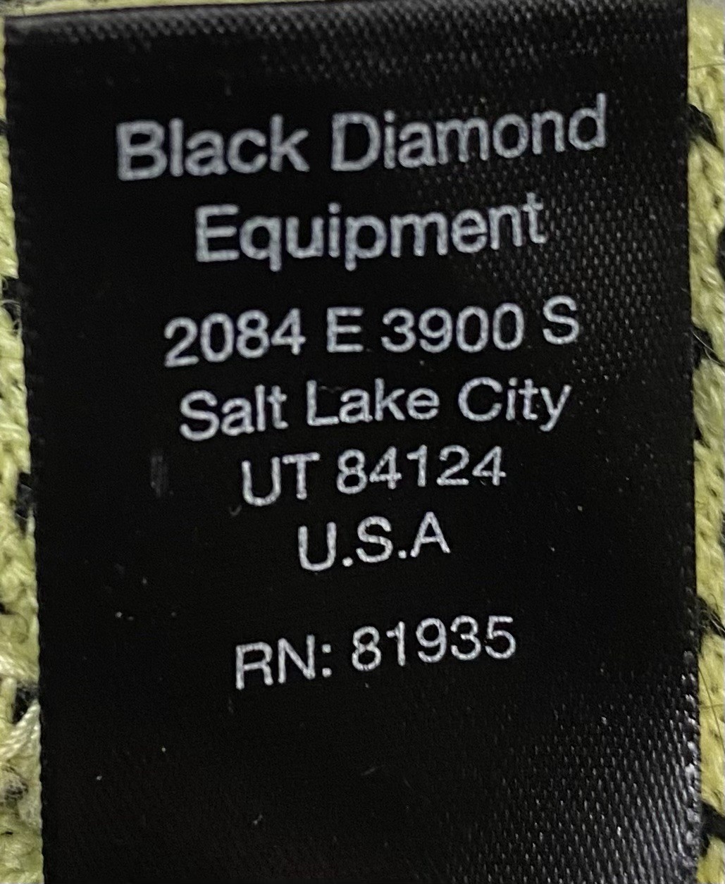 Black Diamond Equipment Beanie Hat Black Gold Dot Pom Pom Knit Ski Cap RN 81935 image 5