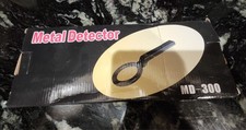 Metal detector MD300 Handheld detector and instructions.