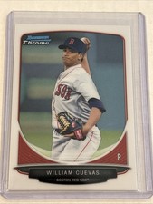 2013 Topps Bowman Chrome Prospect William Cuevas RC Card #BCP59 Red Sox