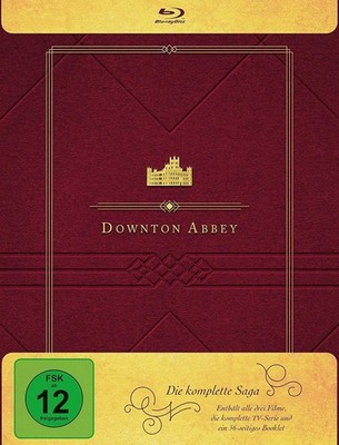 Downton Abbey - Die komplette Saga - TV Serie + 3 Filme # BLU-RAY-NEU