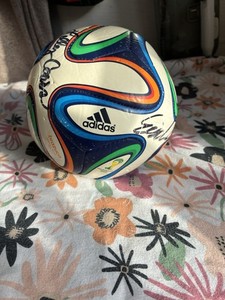 Adidas Brazuca FIFA World Cup Brazil 2014 Signed Soccer Ball