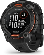 Garmin Instinct 3 Solar 45mm Multi-Band GPS Smartwatch (Black)