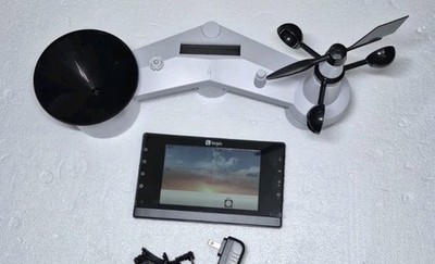 Logia 5-in-1 Wi-Fi Wireless Weather Station with Solar Panel.