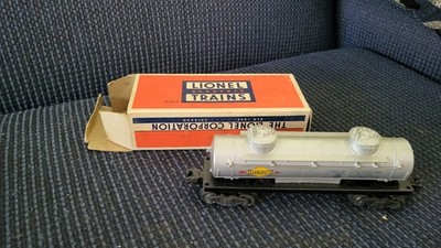 VINTAGE Lionel 6465 SUNOCO TWO DOME TANK CAR WITH BOX