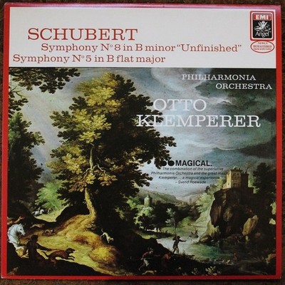 [New & Sealed] Vintage Schubert Symphony No. 8 & No. 5 Otto Klemperer (1963) LP