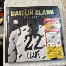 2025 CAITLIN CLARK TARGET ￼ Exclusive CHRONICLED BOOK. 32 Cards Factory Sealed