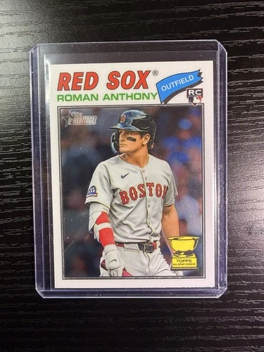 2026 Chrome Rookie Roman Anthony Heritage Card No. 86