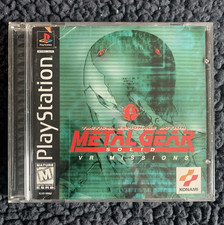 Konami Metal Gear Solid: VR Missions Sony PS1 Complete in Box CiB