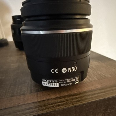Sony DT 18-55mm f/3.5-5.6 Auto & Manual Focus Lens A-mount 55mm