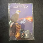 2026 American Bald Eagle Jumbo 1 gram Colorized .999 Silver Shaped TBOX!!!