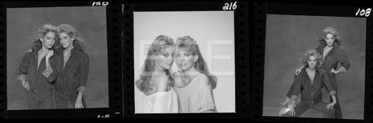 3 Randi Candi Brough Twin Actress Model Harry Langdon Negative w/rights Lot 314E