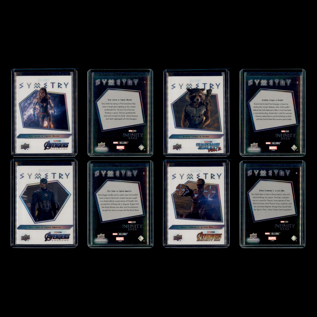 2022 Upper Deck Marvel Studios Allure Symmetry White