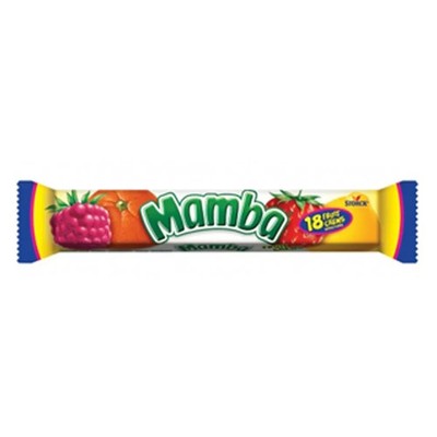 Mamba Tropics Fruit Chews 2.80 OZ (Pack of 24)-2 BOX