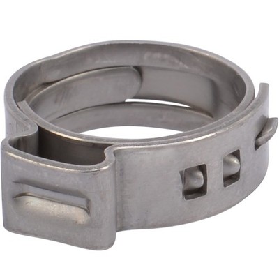 SharkBite 1/2 Inch Clamp Ring, Pack of in., 100 Pack, Stainless Steel