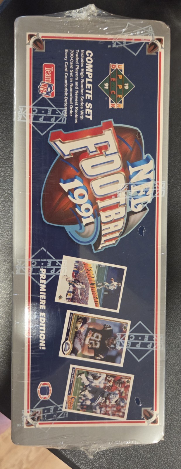 1991 Upper Deck Football Complete Factory Sealed Set 1-700 Favre RC Premier
