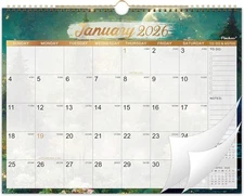 2026 Wall Calendar Dreaming Moon 15x11.5 Large 12 Month Hanging Hook