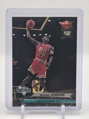 1992-93 Fleer Ultra Michael Jordan Jam Session Insert #216 Chicago Bulls GOAT 🐐