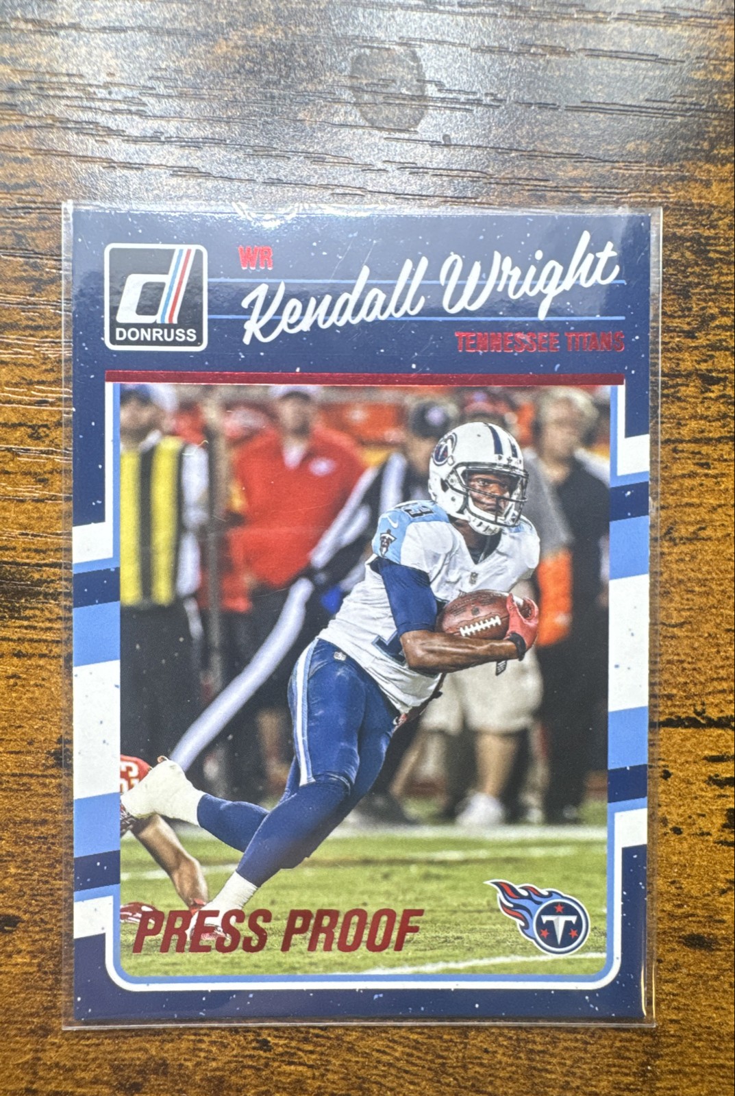 2016 Donruss - Kendall Wright #285 Press Proof Red
