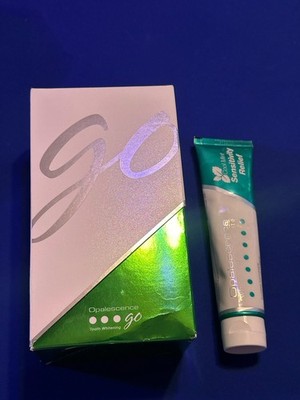 Opalescence Go 15% Tooth Whitening 10 Tray System Mint Flavor W/ Toothpaste New