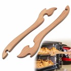 Oven Rack Puller, Wood Oven Rack Push Pull Tool, Prevent Scalding, Pull out H...