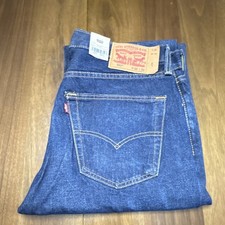 Levi's 501 Series Straight Leg Blue Denim Jeans Button Fly Regular Fit