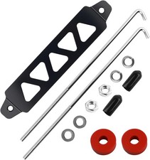 Battery Hold Down Bracket Kit, 8.52" 5 Holes Battery Tie Down Holder with 9.84"