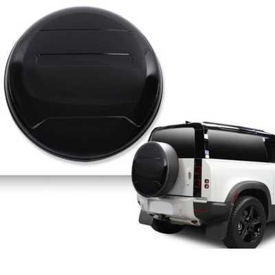 #ad Fit For 2020 2023 Land Rover Defender Black Spare Tyre Wheel Tire Cover Cap $140.98