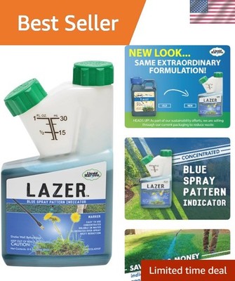 Lazer Blue Concentrated Spray Pattern Indicator 8 Ounces Perfect Weed Dye, He...