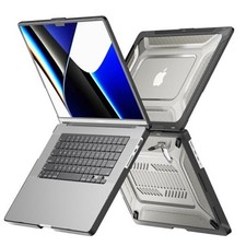 Upgraded Heavy Duty Case for New MacBook Pro 16 inch 2026 M5 2024 2023 X-Black