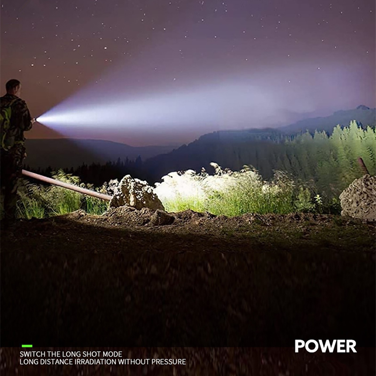 Mini Bright Flashlight 3* 3030LED Lamp Beads Super Bright Flashlight Home