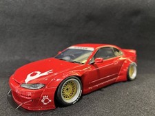 Otto 1/18 Nissan Silia S15 2014 (Red) Rocket Bunny